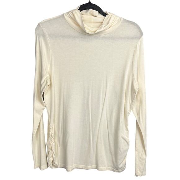 Coldwater Creek Cotton Modal Blend Lightweight Turtle Neck Size L - Picture 1 of 9
